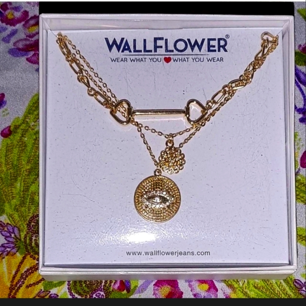 Wallflower Gold Necklace
